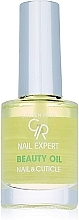 Olejek odżywczy do skórek i paznokci - Golden Rose Nail Expert Beauty Oil Nail & Cuticle — Zdjęcie N2