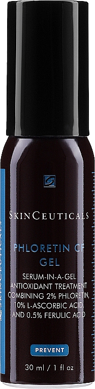 Antyoksydacyjny żel w serum do twarzy do wszystkich rodzajów skóry - SkinCeuticals Phloretin CF Gel — Zdjęcie N1