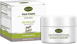 Krem do twarzy z kwasem hialuronowym - Kalliston Face Cream With Donkey Milk Lift & Hydra — Zdjęcie N1