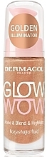 Kup Rozświetlacz - Dermacol Glow Wow Prime & Blend & Highlight