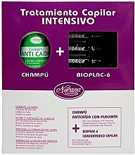 Kup Zestaw - Nurana Intensive Hair Treatment (shm/250ml + h/ampoules/6x10ml)