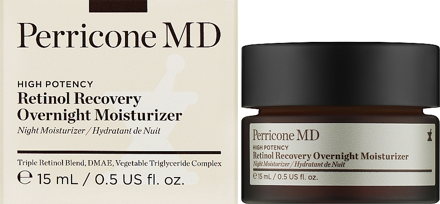 Ultra odżywczy nawilżający krem do twarzy - Perricone MD High Potency Retinol Recovery Overnight Moisturizer — Zdjęcie N7