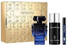 Paco Rabanne Phantom Intense - Zestaw (edp/100ml+edp/10ml+deo/150ml) — Zdjęcie N1