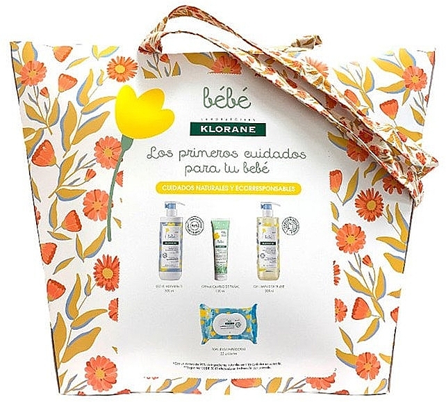 Zestaw, 5 produktów - Klorane Baby First Care Set — Zdjęcie N2