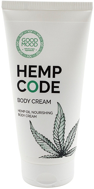 Odżywczy krem ​​do ciała z olejem konopnym - Good Mood Hemp Code Body Cream — Zdjęcie N1