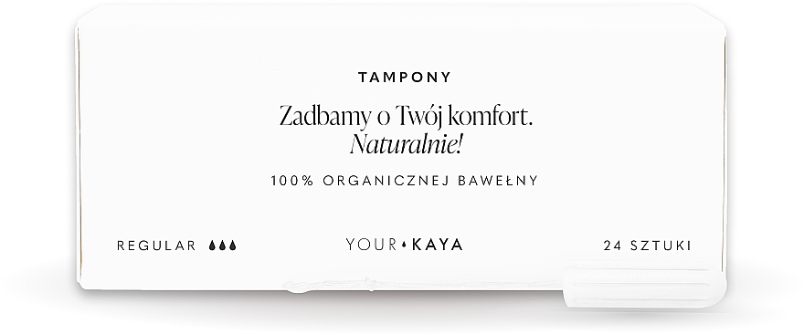 Tampony regular, 24 szt. - Your Kaya — Zdjęcie N2