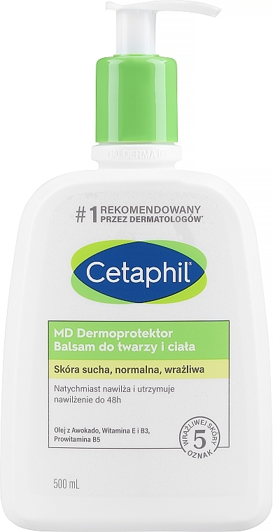 Nawilżający balsam do twarzy i ciała - Cetaphil MD Dermoprotektor — Zdjęcie N3