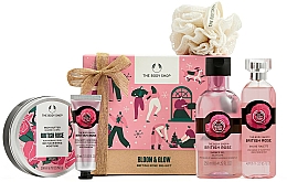 Kup Zestaw, 5 produktów - The Body Shop British Rose Medium Gift Box