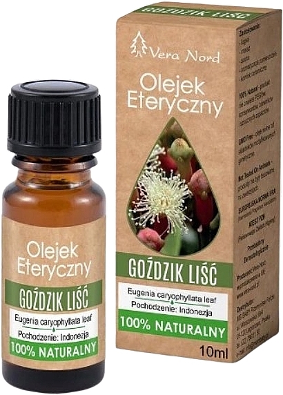 Olejek eteryczny Goździk liść - Vera Nord Carnation Leaf Essential Oil — Zdjęcie N1