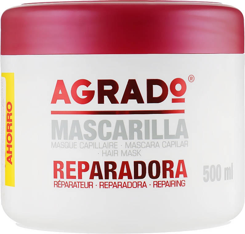 Maska do włosów Intensywna regeneracja i ochrona koloru - Agrado Repairing Hair Mask — Zdjęcie N1