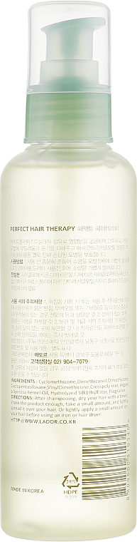 Serum do włosów zniszczonych bez spłukiwania - La'dor Eco Perfect Hair Therapy — Zdjęcie N2