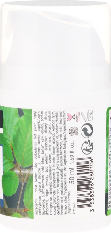 Krem o potrójnym działaniu dla mężczyzn z organicznym wyciągiem z pączków buka - Coslys Men Care Triple Action Cream With Organic Beech Bud Extract — Zdjęcie N2
