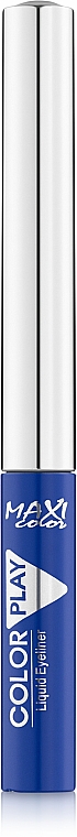 Eyliner w płynie - Maxi Color Play Eyeliner