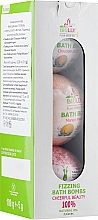 Zestaw - Biolly Fizzing Bath Bomb (bath/bomb/3x100g) — Zdjęcie N1