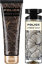 Police Amber Gold For Her - Zestaw (edt/100ml + lotion/125ml) — Zdjęcie N2