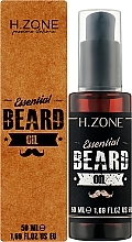 Balsam do brody - H.Zone Essential Beard Oil — Zdjęcie N2