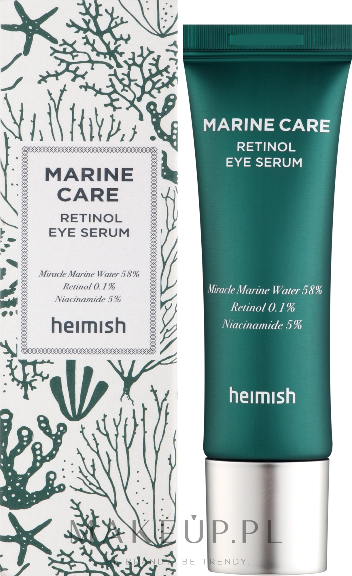 Serum do oczu z retinolem - Heimish Marine Care Retinol Eye Serum — Zdjęcie 30 ml