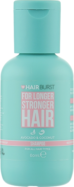 Wzmacniający szampon na porost włosów - Hairburst Longer Stronger Hair Shampoo — Zdjęcie N2