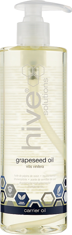 Olej z pestek winogron - Hive of Beauty Aromatic Grapeseed Body Carrier Oil — Zdjęcie N1