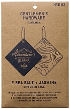 Dyfuzor samochodowy Sól morska i jaśmin - Gentlemen's Hardware Car Diffuser Seasalt & Jasmine — Zdjęcie N1