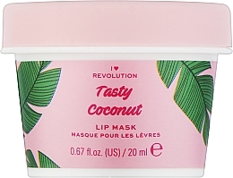 Kup Maska do ust - I Heart Revolution Tasty Coconut Lip Mask