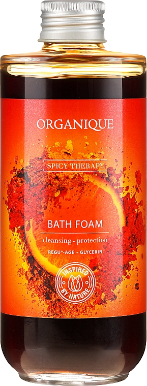 Stymulująca pianka do kąpieli - Organique Spicy Therapy Bath Foam — Zdjęcie N1