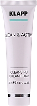 Kup Oczyszczająca kremowa pianka do twarzy - Klapp Clean & Active Cleansing Cream Foam