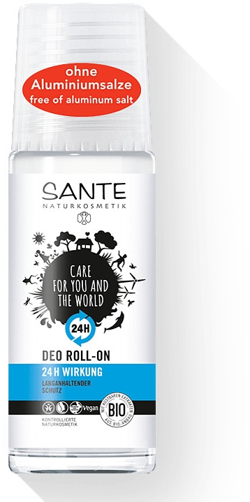 Dezodorant w kulce Care For You And The World - Sante Deo Roll-On 24H — Zdjęcie N1