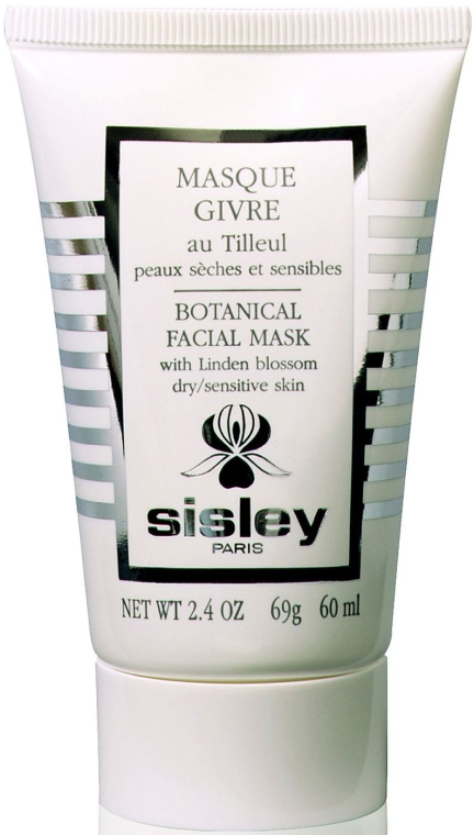 Otulająca maseczka łagodząca do twarzy z kwiatem lipy - Sisley Botanical Facial Mask With Linden Blossom — Zdjęcie N1