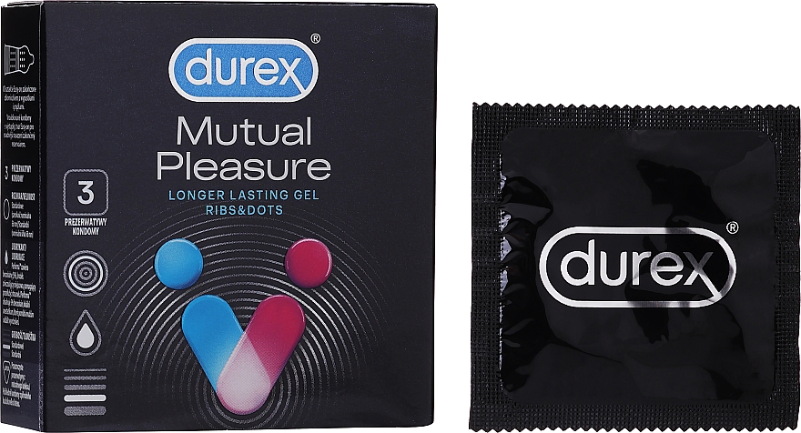 Prezerwatywy, 3 szt. - Durex Performax Intense — Zdjęcie N1