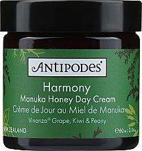 Nawilżający krem do twarzy na dzień - Antipodes Harmony Manuka Honey Day Cream — Zdjęcie N1