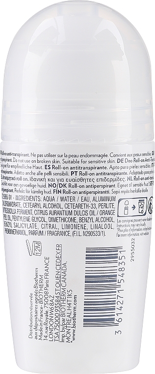 Dezodorant-antyperspirant w kulce - Biotherm Lait Corporel Deodorant Roll-On — Zdjęcie N2