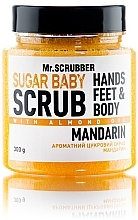 Peeling cukrowy Mandarynka - Mr.Scrubber Shugar Baby Hands Feet & Body Scrub — Zdjęcie N1