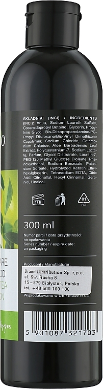 Szampon do włosów Zielona herbata i cytryna - Natigo Everyday Shampoo — Zdjęcie N4
