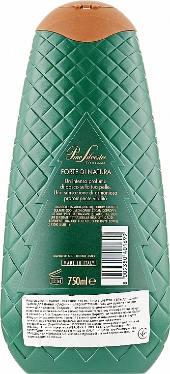 Pianka do kąpieli Silna Natura - Pino Silvestre Forte Di Natura Bath Foam — Zdjęcie N2