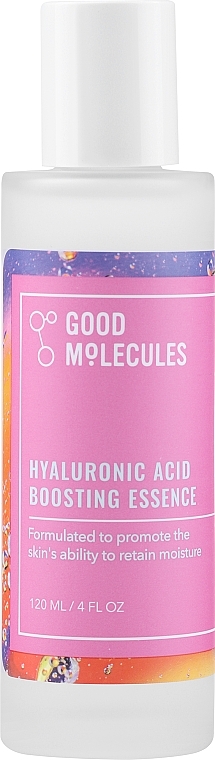 Esencja do twarzy z kwasem hialuronowym - Good Molecules Hyaluronic Acid Boosting Essence — Zdjęcie N2