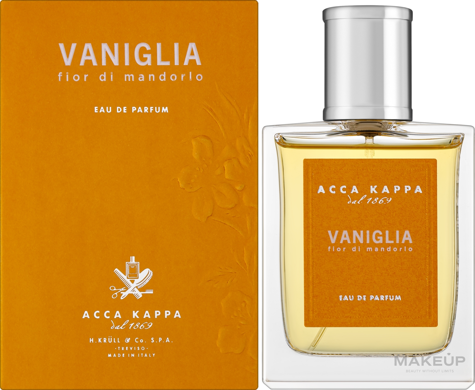 Acca Kappa Vaniglia Fior di Mandorlo - Woda perfumowana — Zdjęcie 50 ml