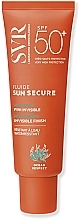 Lekki krem ochronny niepozostawiający smug SPF 50+ - SVR Sun Secure Fluide — Zdjęcie N1