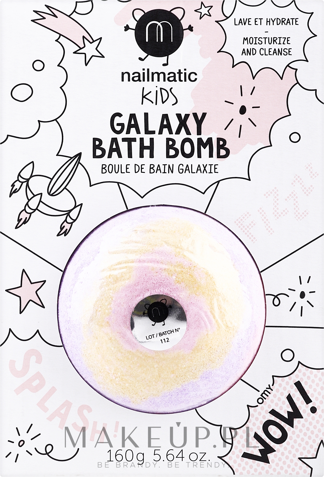 Bomba do kąpieli - Nailmatic Galaxy Bath Bomb Supernova — Zdjęcie 160 g