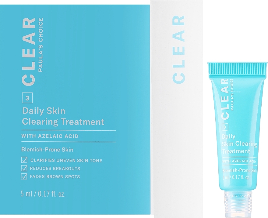 Płyn do mycia twarzy z kwasem azelainowym - Paula's Choice Clear Daily Skin Clearing Treatment — Zdjęcie N2