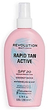 Krem przeciwsłoneczny do ciała - Makeup Revolution Beauty Rapid Tan Active SPF 20 — Zdjęcie N1