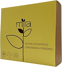 Zestaw Miód i czekolada - Mira (oil/60ml + b/soap/400g + lipstick/3g) — Zdjęcie N1