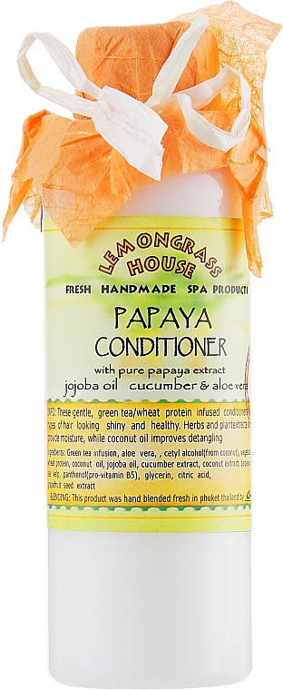 Odżywka do włosów z ekstraktem z papai - Lemongrass House Papaya Conditioner — Zdjęcie N1