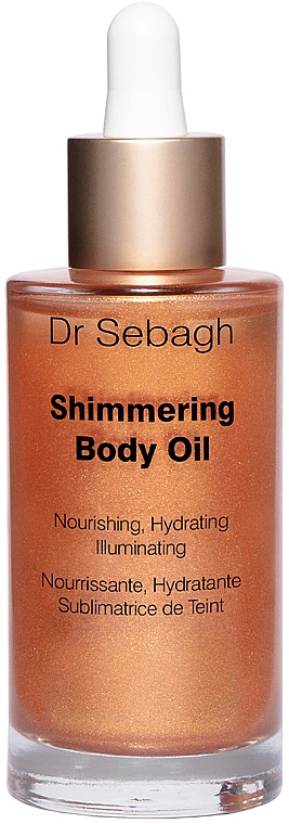 Połyskujący olejek nawilżający - Dr Sebagh Shimmering Body Oil — Zdjęcie N1