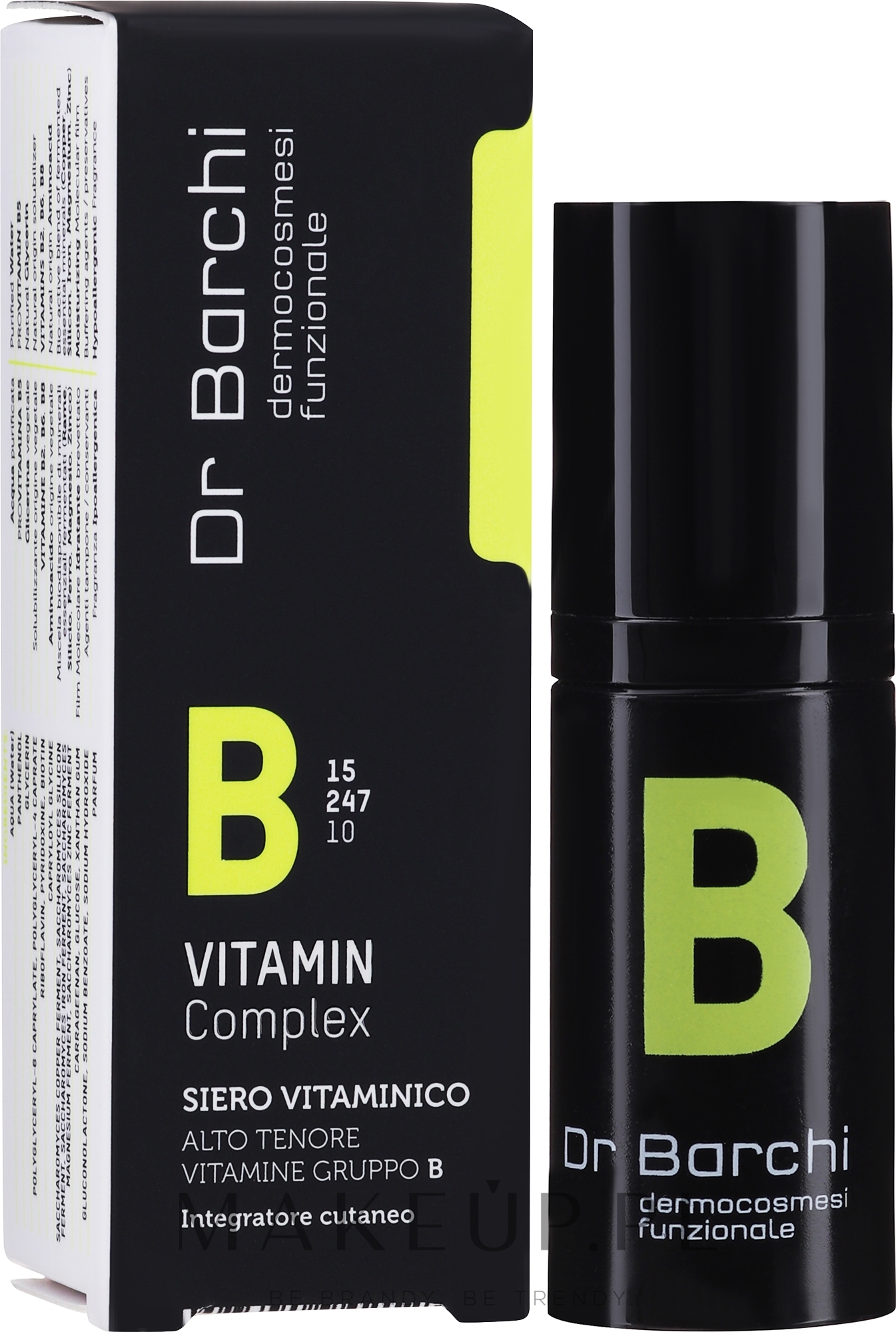 Witaminowe serum do twarzy - Dr. Barchi Complex Vitamin B (Vitamin Serum) — Zdjęcie 10 ml