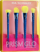 Kup Zestaw pędzli do makijażu - Real Techniques Prism Glo Face Brush Set Luxe Glow
