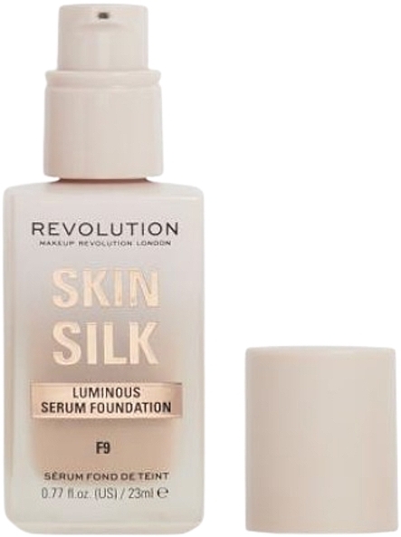 Podkład do twarzy - Makeup Revolution Skin Silk Serum Foundation  — Zdjęcie N1