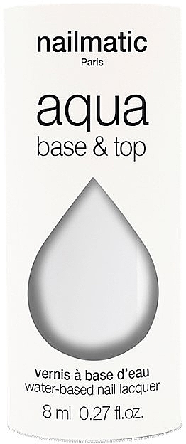 Baza i top 2 w 1 - Nailmatic Aqua Base & Top — Zdjęcie N1