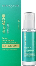 Kup Normalizujące wysoce skoncentrowane serum do twarzy z 5% niacynamidem - Miraculum stopACNE Advanced Skin-Expert Serum