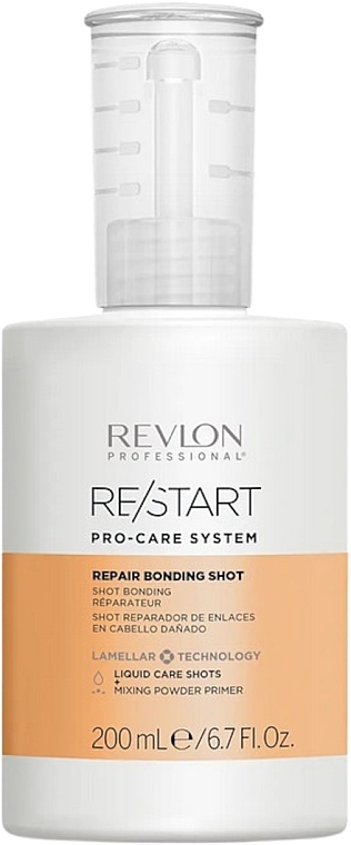 Zabieg rewitalizujący na zniszczone włosy - Revlon Professional Restart Pro-Care System Repair Bonding Shot — Zdjęcie N1